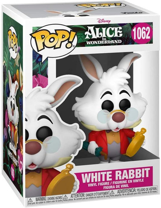 Funko Pop ! Disney Alice In Wonderland 70Th: White Rabbit (1062) Vinyl Figure