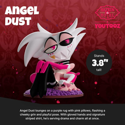 YouTooz Hazbin Hotel: Angel Dust - Vinyl Figure 13cm Collectible Official