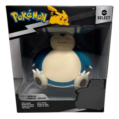 Jazwares - Pokemon Select (Snorlax)  - Vinyl Action Figure Statuetta 12 Cm in Vinile da Collezione
