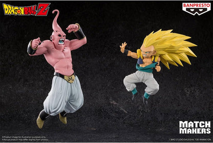 Bandai Banpresto Dragon Ball Z: Gotenks Super Saiyan 3 Statua Da Collezione - Match Makers Figure 11cm PVC