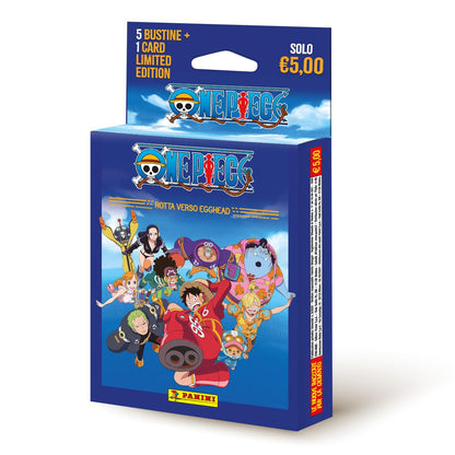 Panini One Piece Road Egghead Sticker Mega Starter Pack [Album + 20 Bustine + 6 Card)