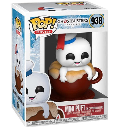 Funko Pop ! Movies - Ghostbusters Afterlife - (938) Mini Puft In Cappuccino Cup