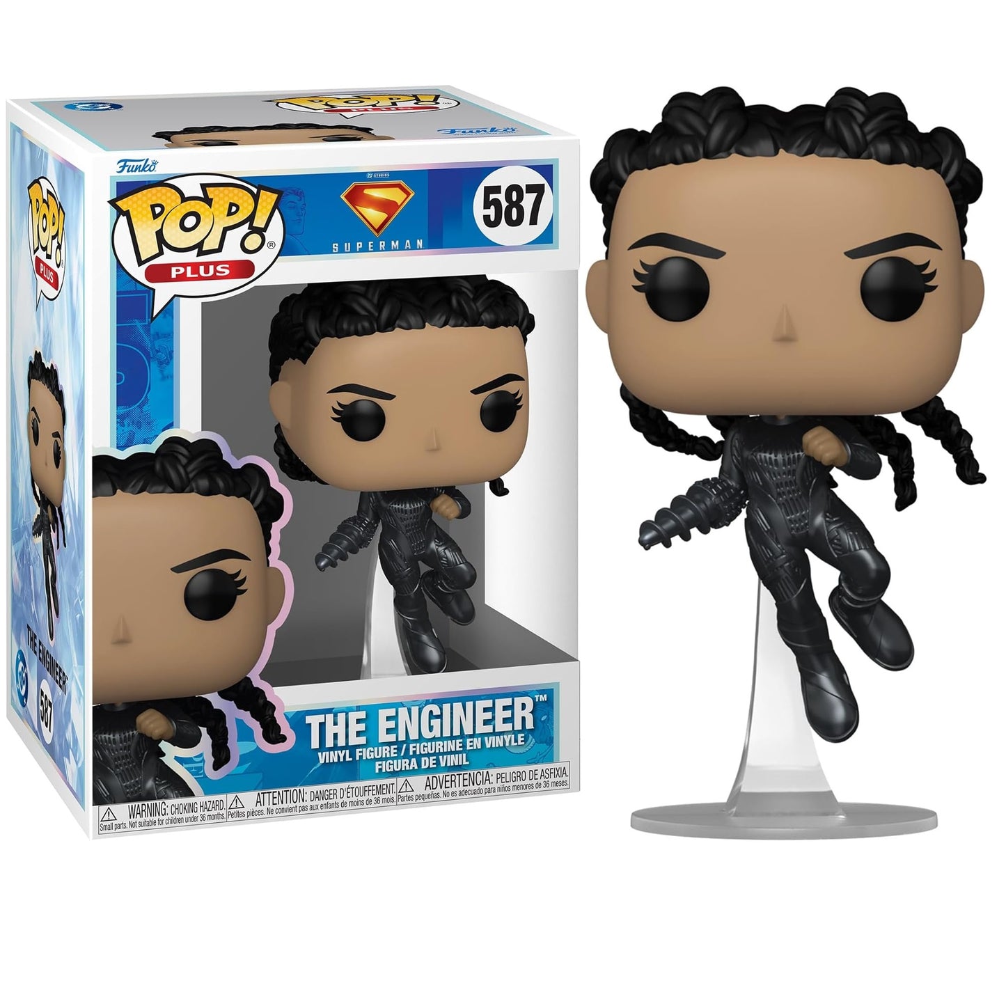 Funko Pop ! Heroes DC Superman 2025 (587) The Engineer Vinyl Figure 9cm