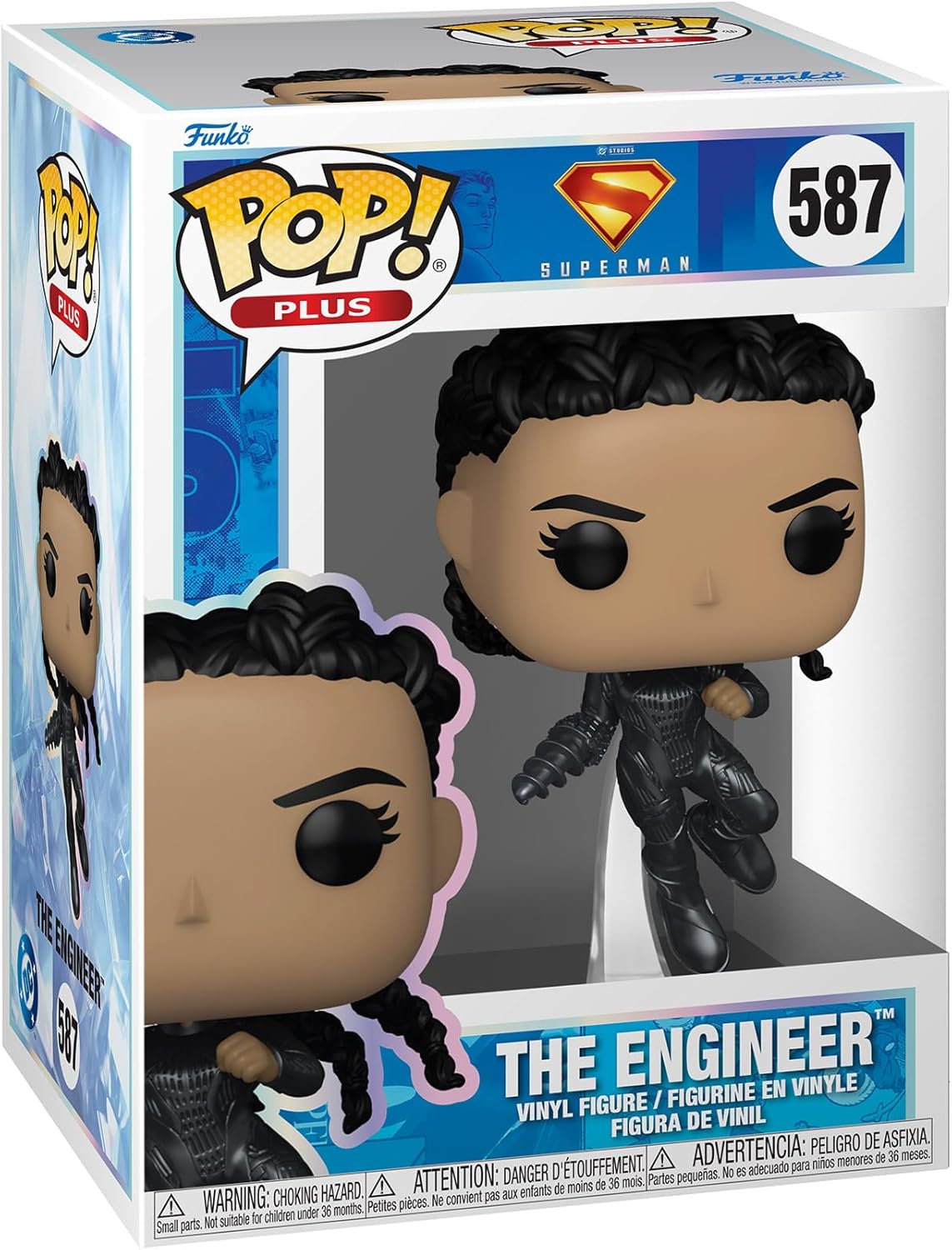 Funko Pop ! Heroes DC Superman 2025 (587) The Engineer Vinyl Figure 9cm