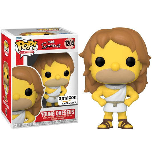 Funko Pop ! Television - The Simpsons (1204) Young Obeseus Vinyl Figure 9Cm