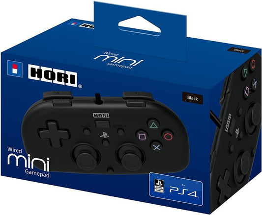 Joypad Hori Minipad Ps4 Wired Con Filo Nero Controller Ufficiale Playstation 4