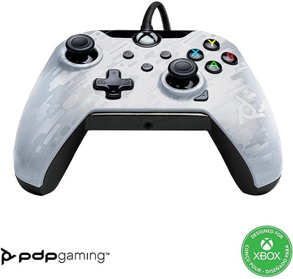 CONTROLLER PDP XBOX SERIES X / XBOX ONE UFFICIALE PAD WIRED JOYPAD WHITE CAMO