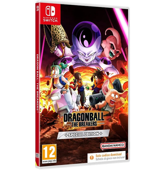 Dragon Ball The Breakers Special Edition Nintendo Switch Code In Box Italiano