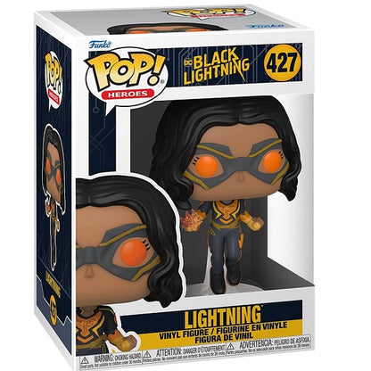 Funko Pop Heroes Dc The Black Lightning 427 Lightning China Anne Mcclain Vinyl