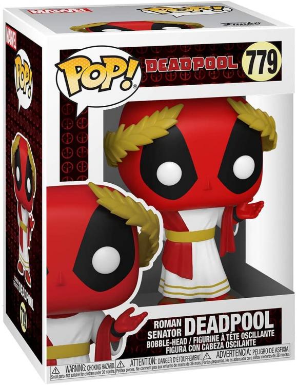 Funko Pop ! Marvel Deadpool 30Th Ann. - (779) Roman Senator Deadpool Figure 9Cm
