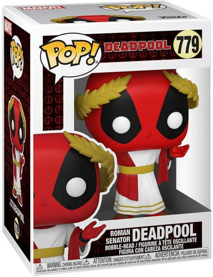 Funko Pop ! Marvel Deadpool 30Th Ann. - (779) Roman Senator Deadpool Figure 9Cm