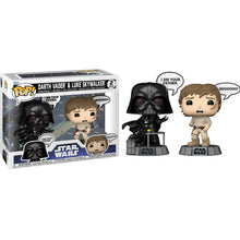 Funko Pop ! Disney Star Wars - Darth Vader and Luke Skywalker - Figure 2 Pack 9 Cm