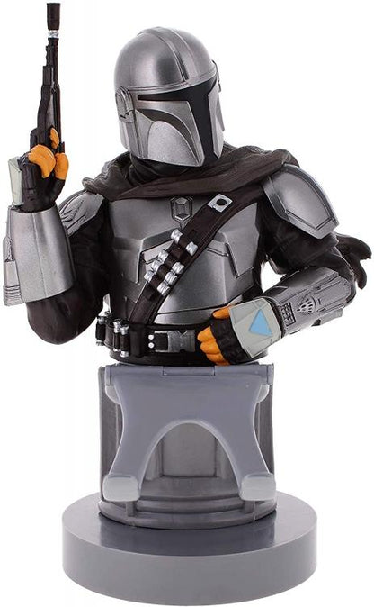 Cable Guys Star Wars Mandalorian Statuetta Stand Per Smartphone Controller Gioco