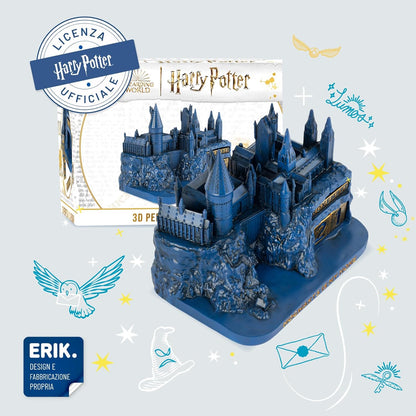 Harry Potter Natale ad Hogwarts Calendario 3D Perpetuo Da Tavolo