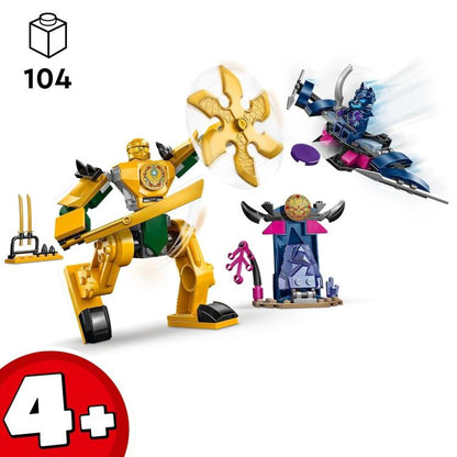 Lego Ninjago Mech Da Battaglia Di Arin 71804 + 2 Mini Figure Costruzione 104Pz