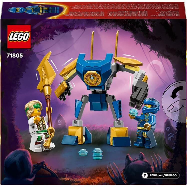 Lego Ninjago Pack Mech Da Battaglia Di Jay 71805 Mini Figure Costruzione 78Pz