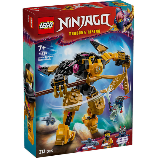 Lego - Ninjago 71839 (Battle Mech Spinjitzu di Arin) 213 pz 7+ Costruzioni