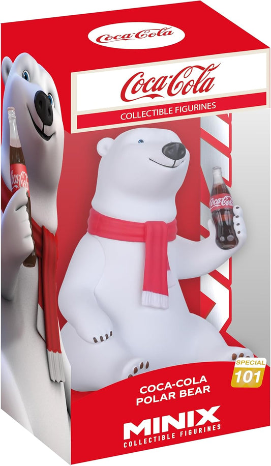 Minix - Coca Cola Orso Polare - (101) Polar Bear Figure Statuetta 12cm