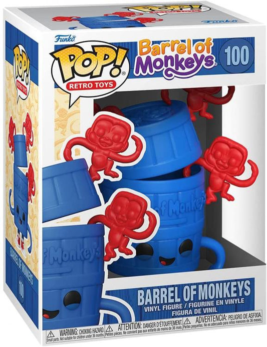 Funko Pop ! Retro Toys Barrelof Monkeys - Berrelos Of Monkeys (100) Vinyl Figure