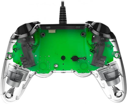 CONTROLLER NACON WIRED PS4 LUMINOSO COMPACT LIGHT EDITION LED VERDE PAD NUOVO