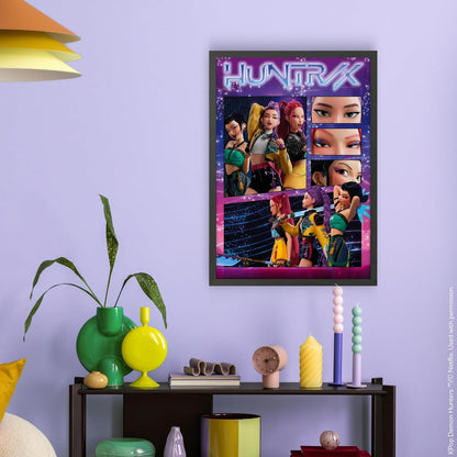 Clementoni Puzzle KPop Demon Hunters Huntrix 1000 Pezzi Puzzle Adulti + Poster Incluso