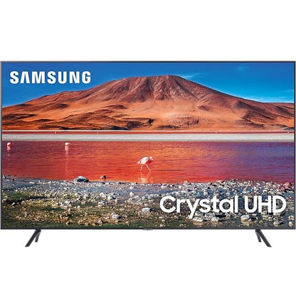 Samsung 50" Smart Tv Led Ultra Hd 4K Televisore Hdr Dvb-T2 Wifi Nero Ue50Tu7192U