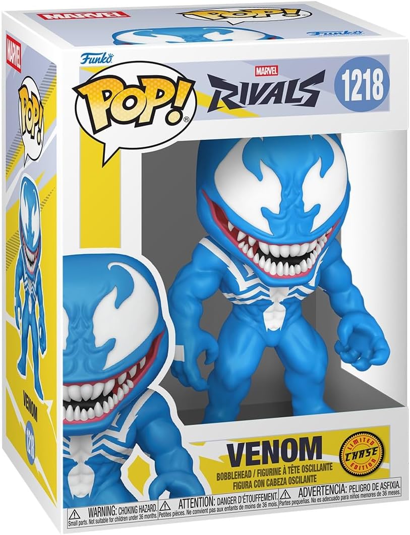 Funko Pop! Marvel Rivals (1218) Venom Chase Edition - Bobblehead Vinyl Figure 9cm