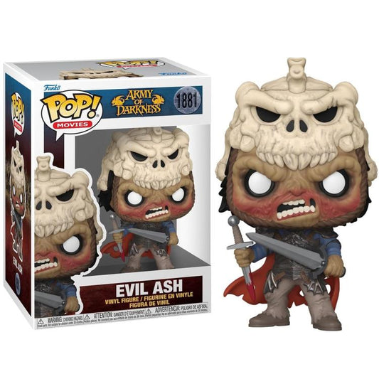 Funko Pop ! Movies - Army Of Darkness (1881) Evil Ash Vinyl Figure 9Cm Statua