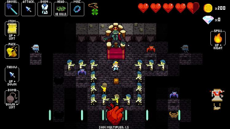 CRYPT OF THE NECRODANCER PS4 VIDEOGIOCO ITALIANO NUOVO GIOCO PLAYSTATION 4
