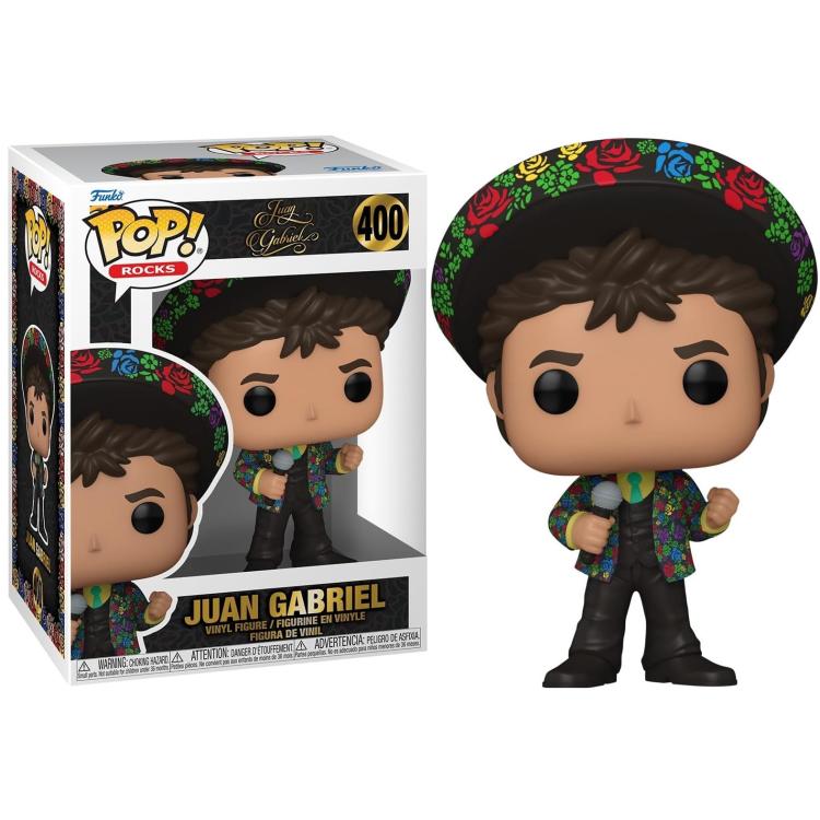 Funko Pop ! Rocks - Floral Mariachi (400)  Juan Gabriel Vinyl Figure 9Cm Statua