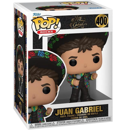 Funko Pop ! Rocks - Floral Mariachi (400)  Juan Gabriel Vinyl Figure 9Cm Statua