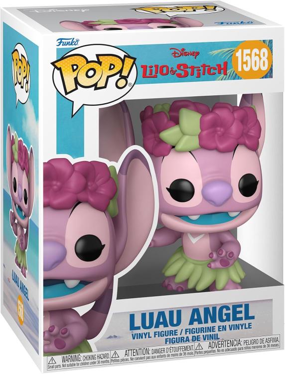Funko Pop ! Disney Lilo & Stitch - (1568) - Luau Angel Hawaii Vinyl Figure 9Cm