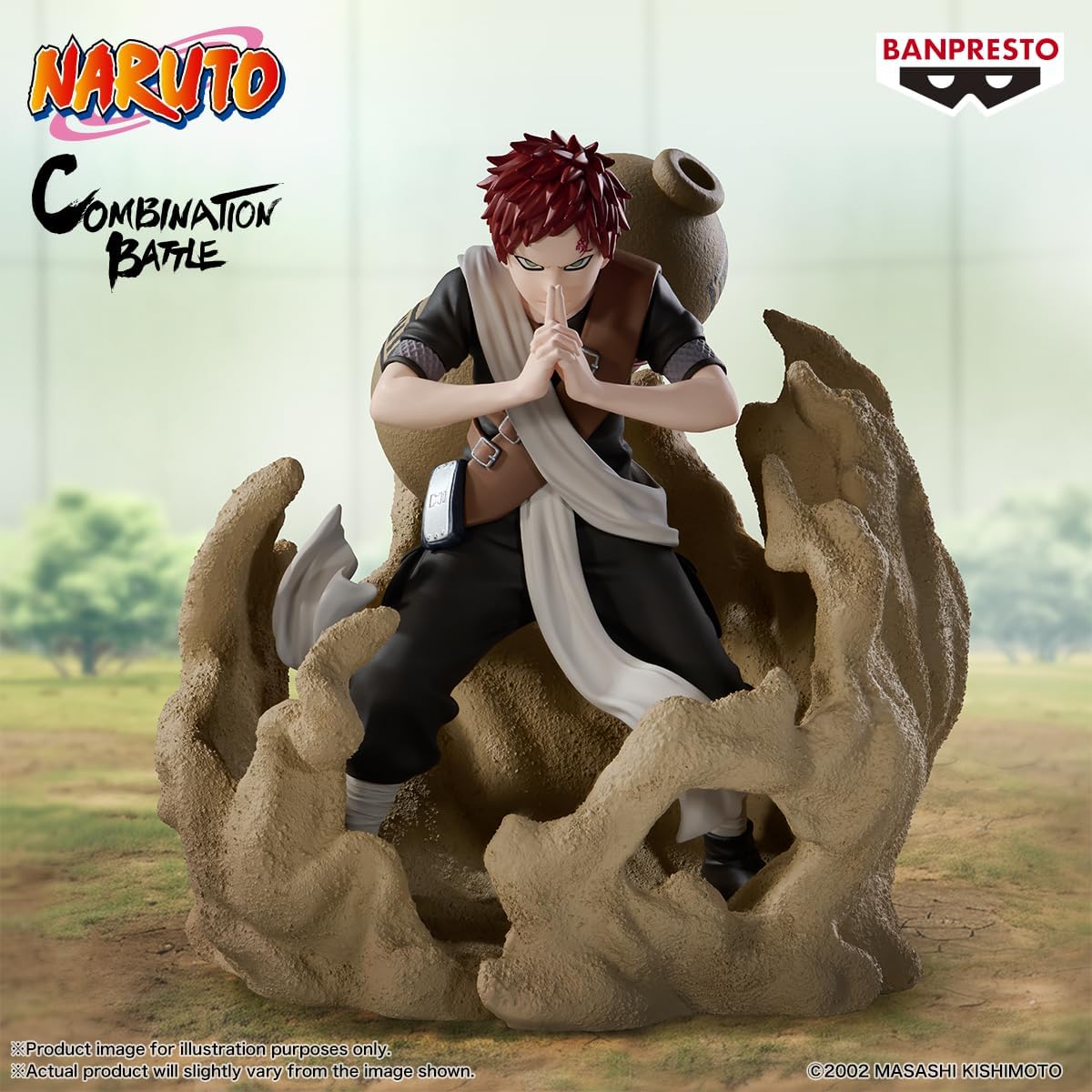 Bandai Banpresto Naruto: Gaara (Combination Battle) - Figure PVC 12cm