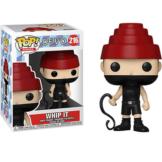 Funko Pop ! Rocks - Devo (216) Whip It Vinyl Figure 9Cm Statuetta Statua