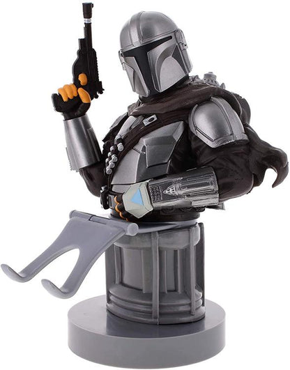 Cable Guys Star Wars Mandalorian Statuetta Stand Per Smartphone Controller Gioco