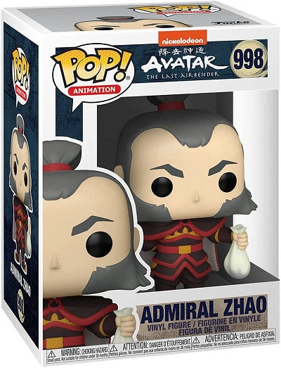 Funko Pop Avatar The Last Airbender 998 Admiral Zhao Ozai Vinyl Figure Statua