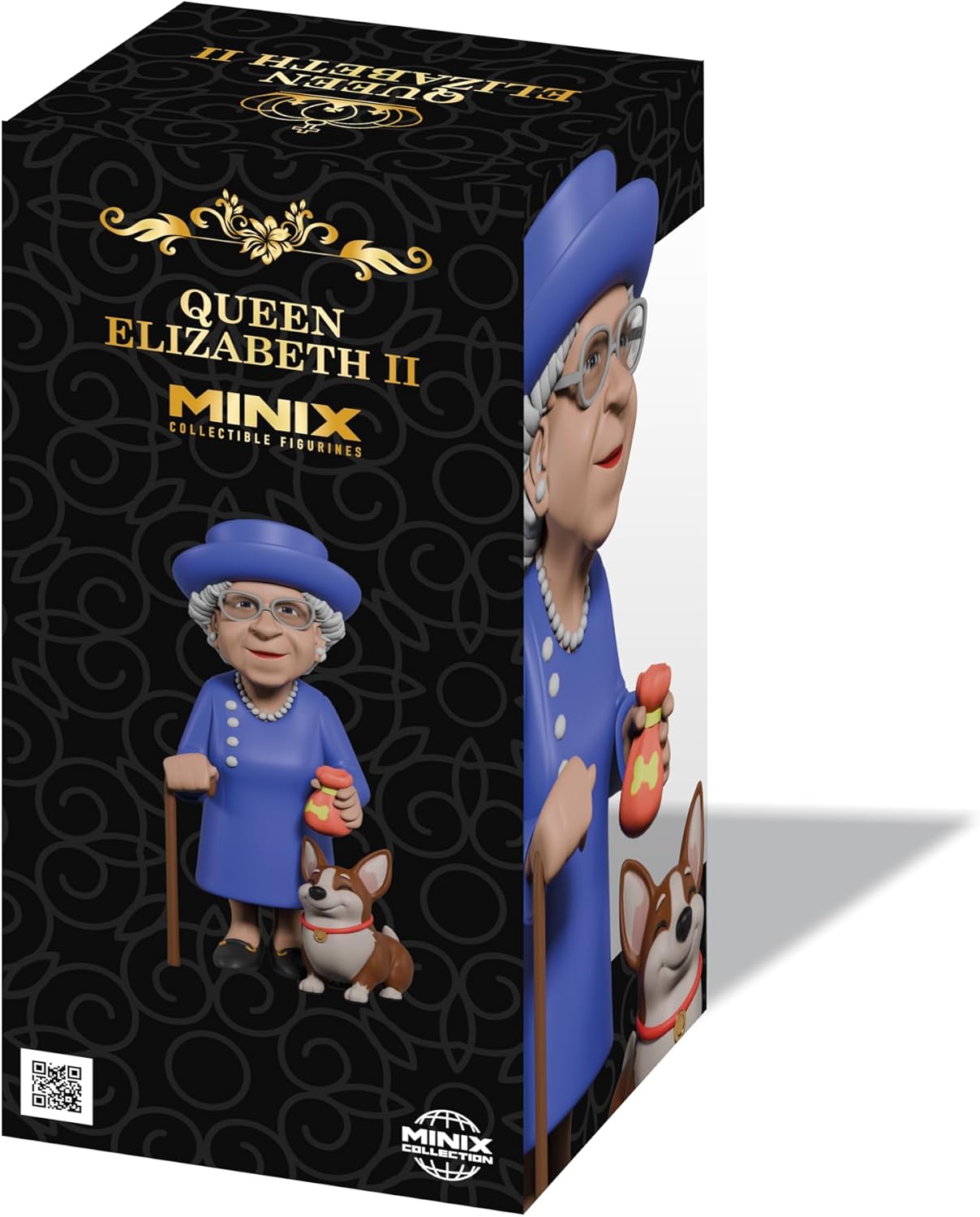 Minix: Queen Elizabeth II With Her Corgi (Special 26) Figure PVC 12cm