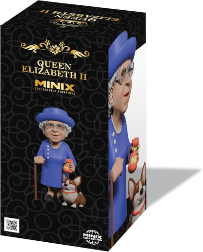 Minix: Queen Elizabeth II With Her Corgi (Special 26) Figure PVC 12cm