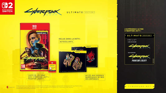 Cyberpunk 2077 Ultimate Edition NSW2 Gioco Nintendo Switch 2 Eu Ita Nuovo