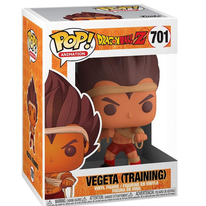 Funko Pop ! Animation Dragon Ball Z - (701) Vegeta Training Figure 9Cm In Stock