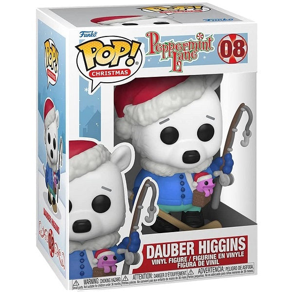 Funko Pop Peppermint Lane 08 Dauber Higgins Vinyl Holiday 2021 Disponibile Pvc