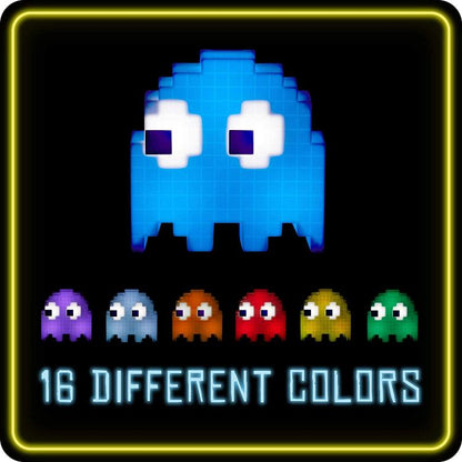Paladone Lampada Pacman Ghost Light V2 Plastica Multicolore Cambia Colore
