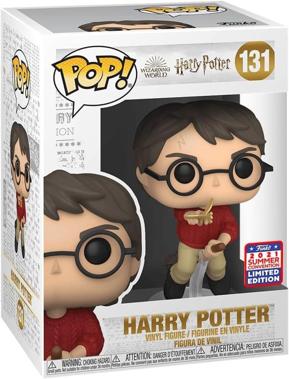 Funko Pop ! Harry Potter (131) Harry Flying W/Winged Key (Convention Limited Ed)