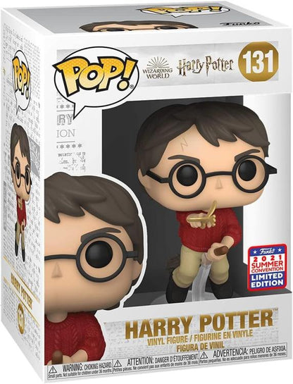 Funko Pop ! Harry Potter (131) Harry Flying W/Winged Key (Convention Limited Ed)