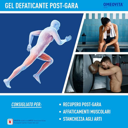 Omeovita Sport Gel Defaticante Effetto Freddo Rinfrescante E Rilassante 150Ml