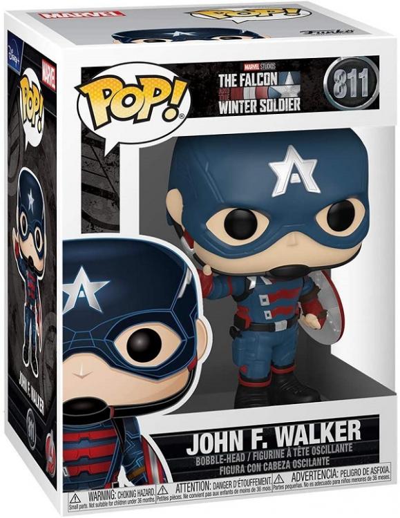 Funko Pop The Falcon And Winter Soldier 811 Jhon F. Walker Vinyl Action Figure