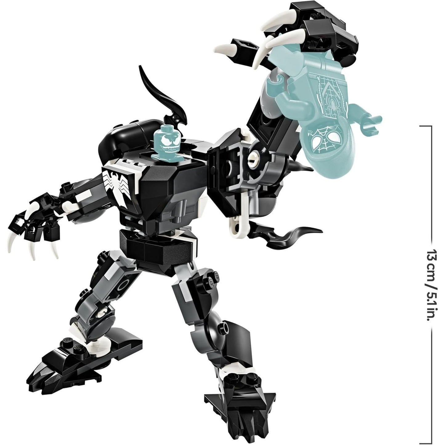 Lego Marvel Spiderman 76276 Venom Mech Armour Vs. Miles Morales 6+ 134pz