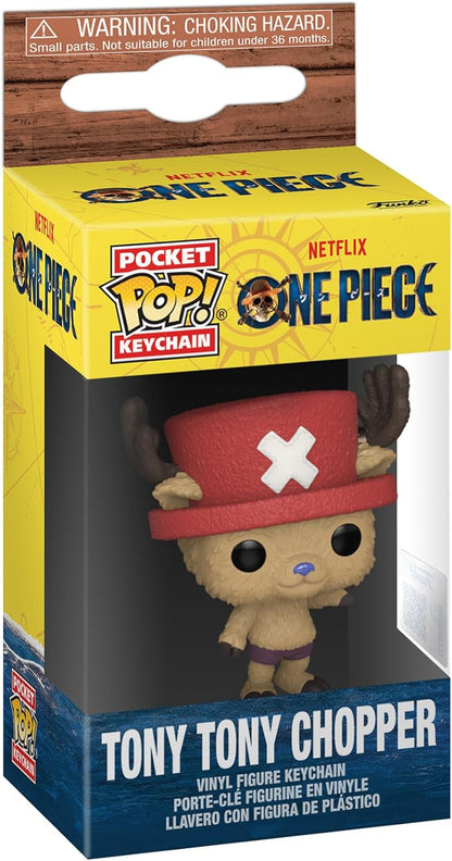 Funko Pocket Keychain Pop! Netflix One Piece: Tony Tony Chopper - Vinyl Figure 4cm