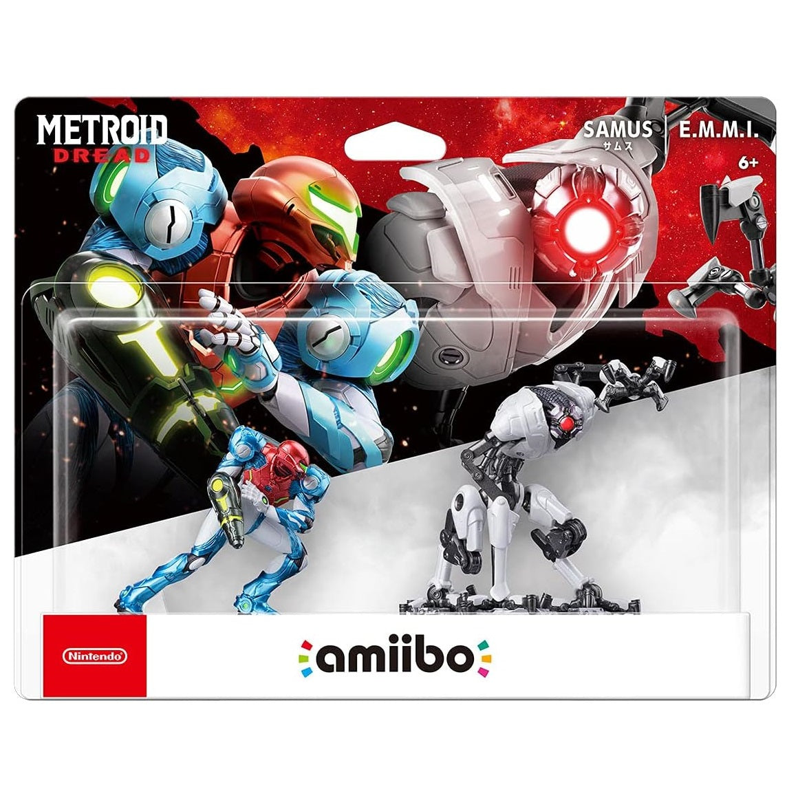 Amiibo Metroid Dread Samus E Emmi 2in1 Limited Edition Nintendo Switch Figures