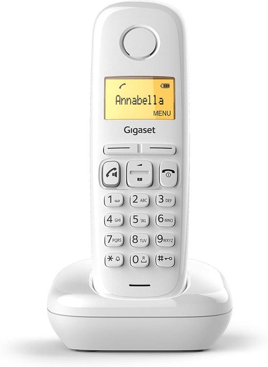 Telefono Cordless Siemens Gigaset A270 Portatile Ufficio Casa Hotel Nero